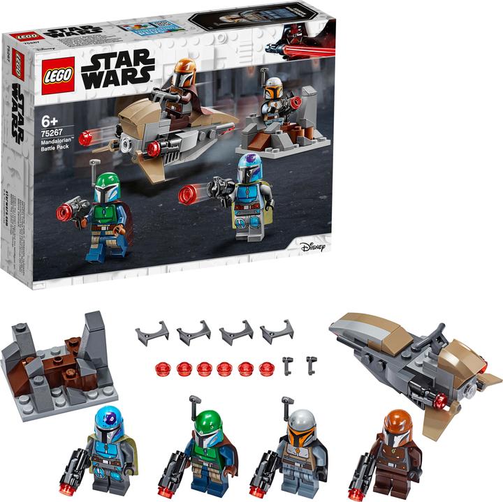 Image du produit LEGO Pack de bataille mandalorienne (75267, LEGO Star Wars)