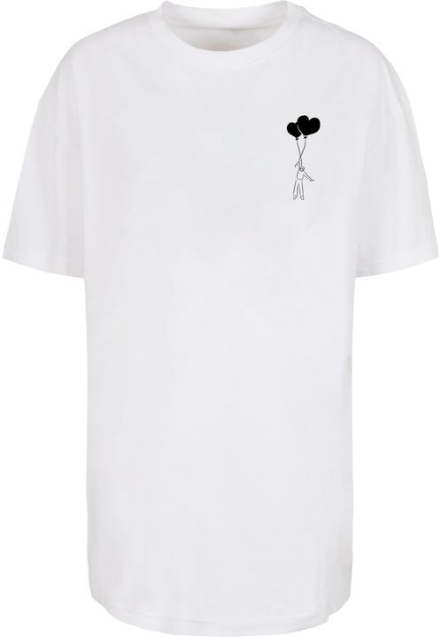Merchcode Ladies Love In The Air Oversized Boyfriend Tee - 136255
