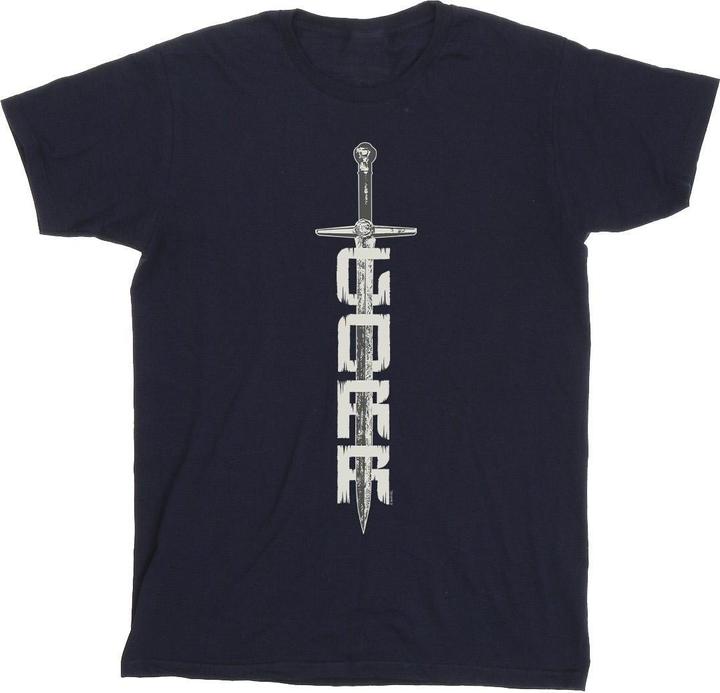 Actual product image Mens Thor Love And Thunder Gorr Sword T-Shirt (XXL)