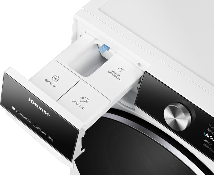 Produktbild Hisense WF7S1247BW (12 kg, Links)