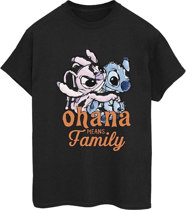 Immagine prodotto Disney Lilo And Stitch Ohana Angel Hug Maglietta Ampia Donna (XL)