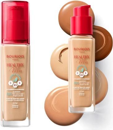 Actual product image Bourjois Healthy Mix Clean & Vegan Radiant Foundation (51.5C Rose Vanilla)