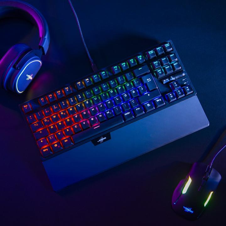 Produktbild Urage Tastatur Gaming-Tastatur "Exodus 860 Mechanical", schwarz (DE, Kabelgebunden)