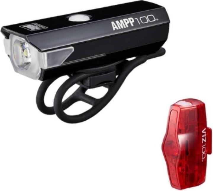 CatEye Ampp 100 & Viz 100 (100 lm, 100 lm)