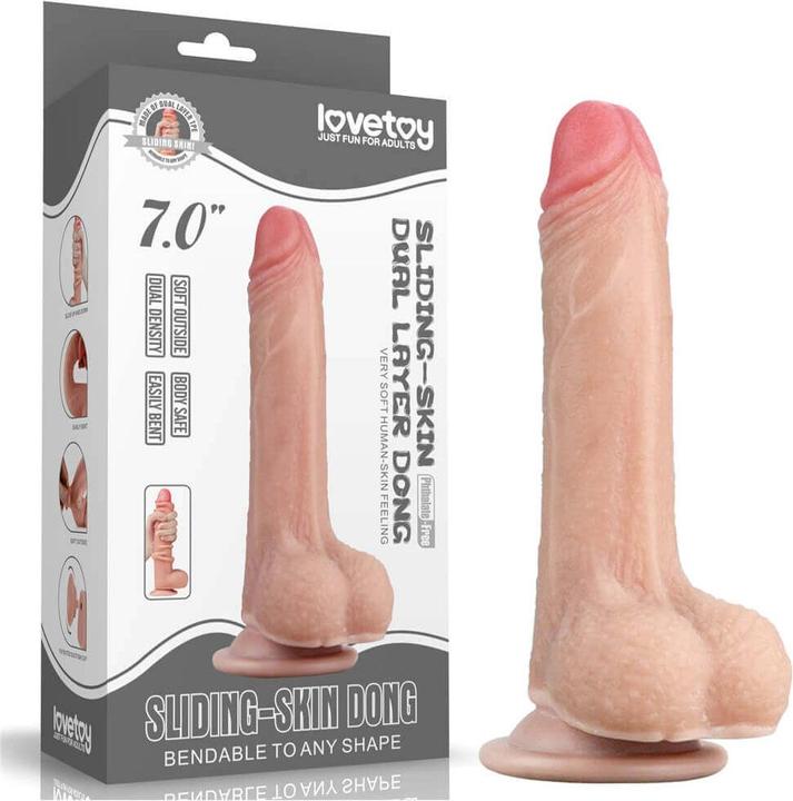 Produktbild Lovetoy Sliding Skin Dildo