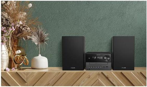 Image du produit Philips TAM3505 Micro System, black (Bluetooth, Lecteur de CD, 1x 20 W)