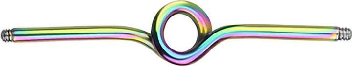 Immagine prodotto Star Piercing Anello colorato della barra del bilanciere (Acciaio chirurgico 316L)