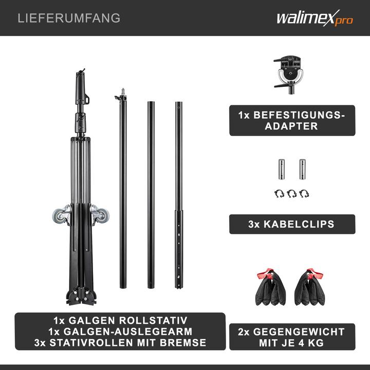 Actual product image Walimex pro Filmset Pro (290 cm, 7 kg)