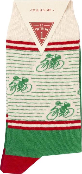 Actual product image Patrón Spirits Company Le Patron Vintage Cyclist Socks italian green (43 - 46)