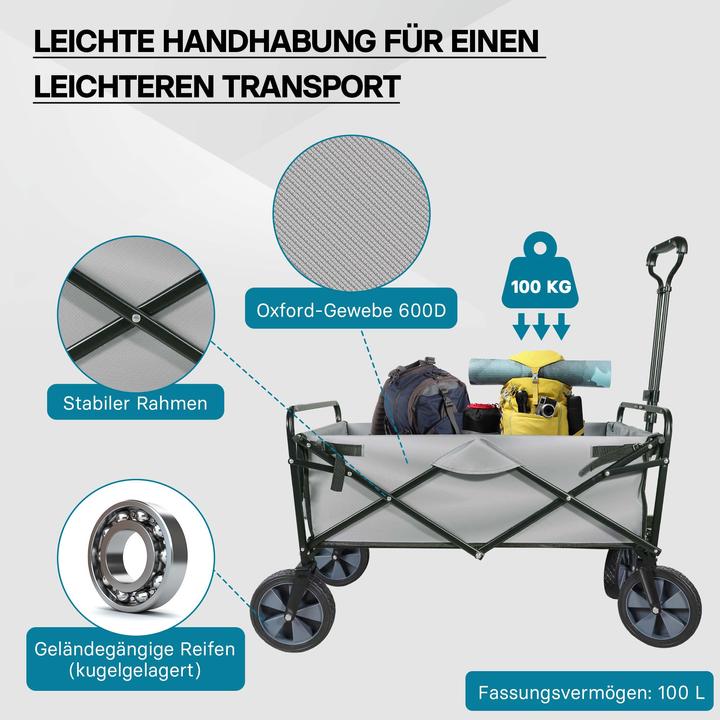 Produktbild Toboli Faltbollerwagen