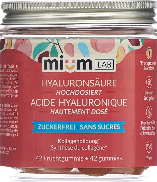 Actual product image Mium Lab Vitamingummis Hyaluronsäure (42 Piece, Gummies, 172 g)