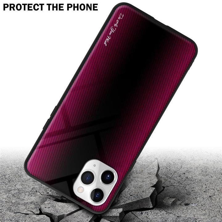 Immagine prodotto Cadorabo Copertura di vetro a strisce in TPU (Apple iPhone 11 Pro Max)