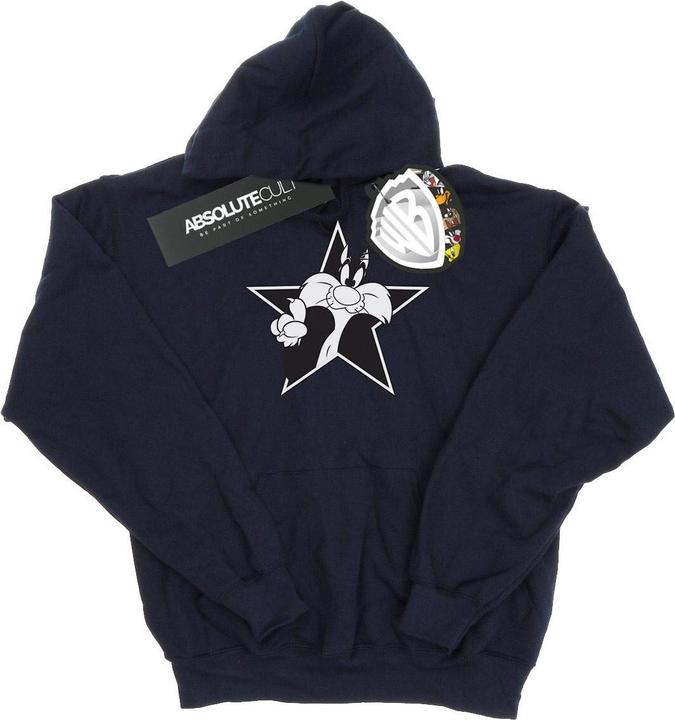 Produktbild Looney Tunes Sylvester Mono Star Kapuzenpullover (XL)