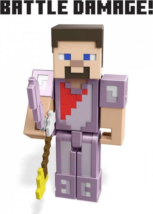Productafbeelding Minecraft Ultieme Ender Draak (50 cm) met Steve Figuur (SIOC)