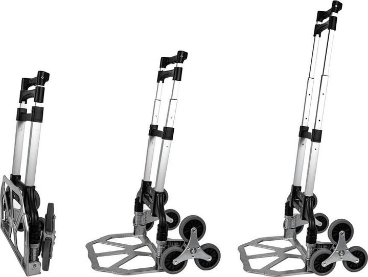 Actual product image Dönges Stairclimber sack truck up to 75 kg black/grey (75 kg)