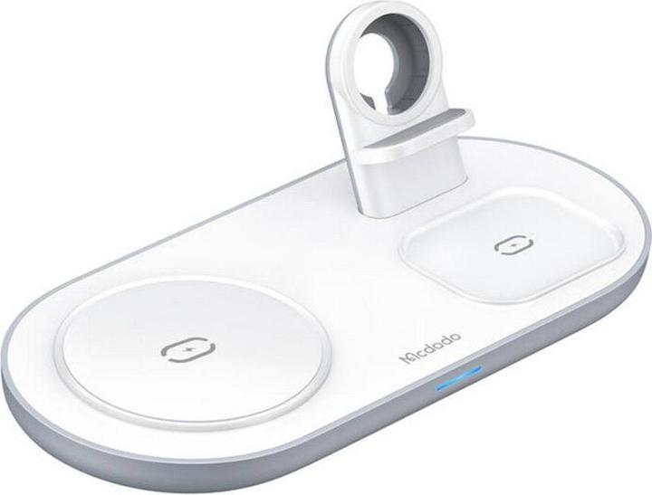 Mcdodo 3 in 1 Wireless Charger 15W - White (15 W)