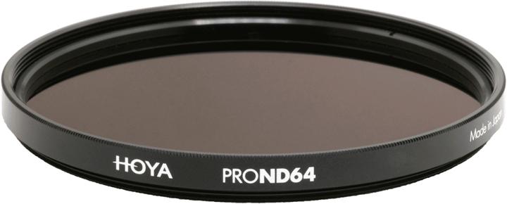 Actual product image Hoya Pro ND64 Filter (82 mm, Neutral density filter)