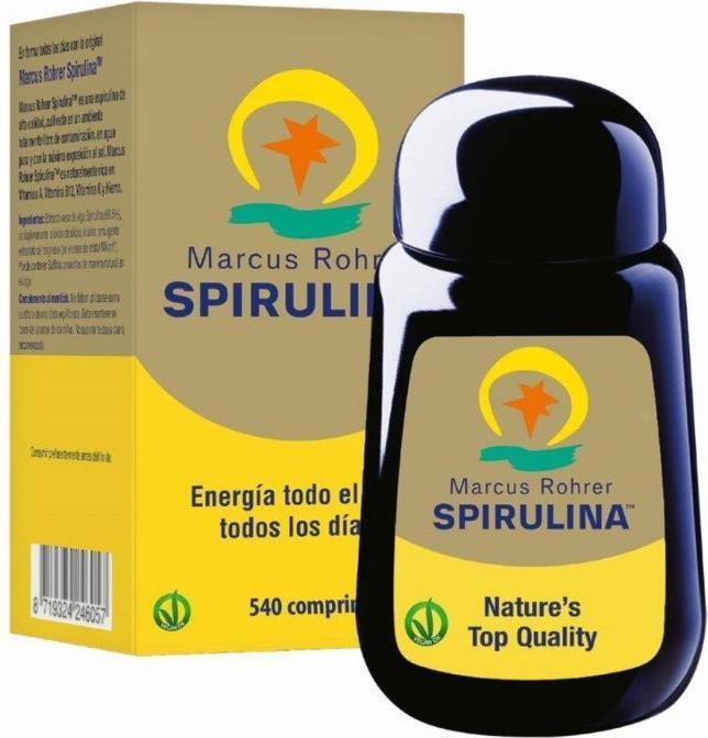 Produktbild Marcus Rohrer Spirulina Spirulina Tabl (540 Stück, Tabletten, 440 g)