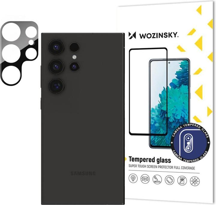 Produktbild Wozinsky 9H Tempered Glass for Full Camera Glass for Samsung Galaxy S24 Ultra (1 Stück, Samsung Galaxy S24 Ultra)