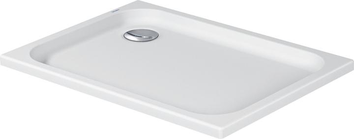 Produktbild Duravit Duschwanne D-Code 1000 x 700 x 85 mm wei glatt 720093000000000