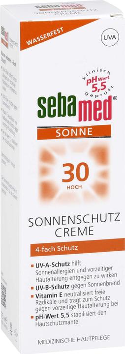 Immagine prodotto Sebamed Protezione Solare 30 (Crema solare, SPF 50+, 75 ml)