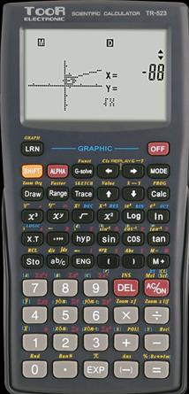 Image du produit Toor Electronic Calculatrice scientifique de graphiques (279588) (Piles)