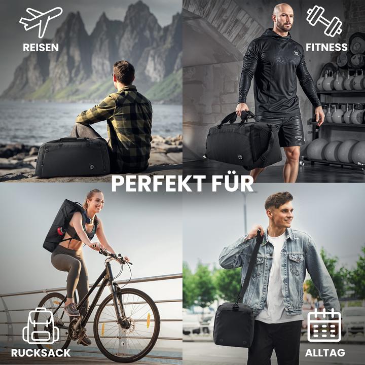 Image du produit BeMaxx Sport-Trainingstasche, 40L, Grün