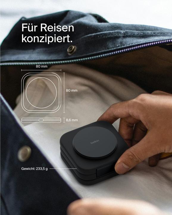 Produktbild Belkin Boost Charge Pro Qi2 3in1 (15 W)