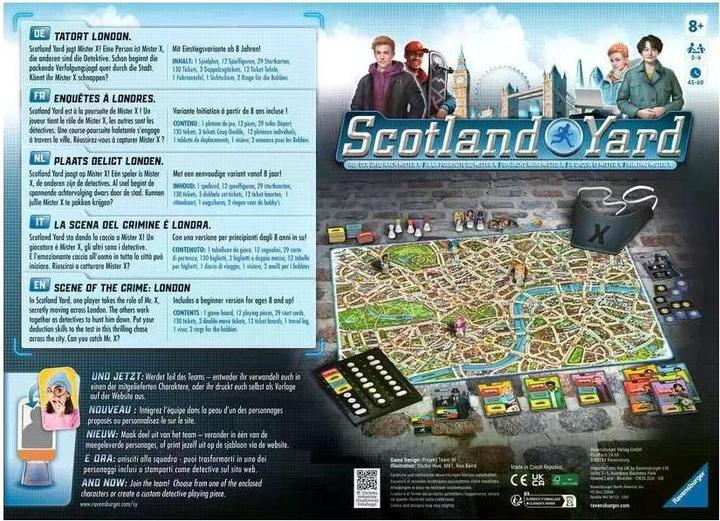 Image du produit Ravensburger Scotland Yard (Allemand, Français, Italien, Anglais)