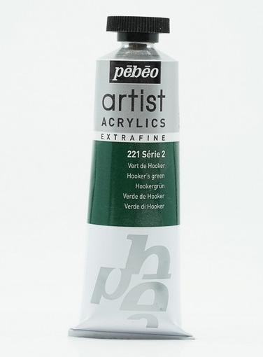 Produktbild Pebeo Artist Acrylics Extrafein Acrylfarben (Hookergrün, 37 ml)