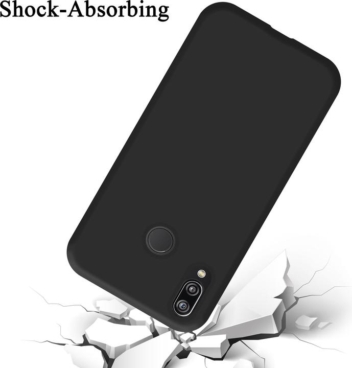 Actual product image Cadorabo TPU Liquid Silicone Case Cover (Huawei Nova 3E)