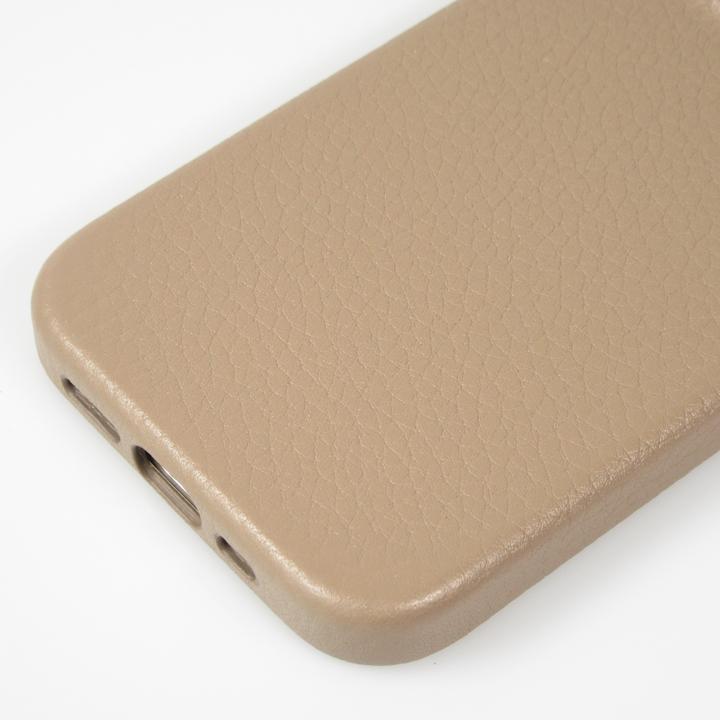 Actual product image PhoneLook Cover Fully grained luxury calfskin with metal buttons and MagSafe (Apple iPhone 15)