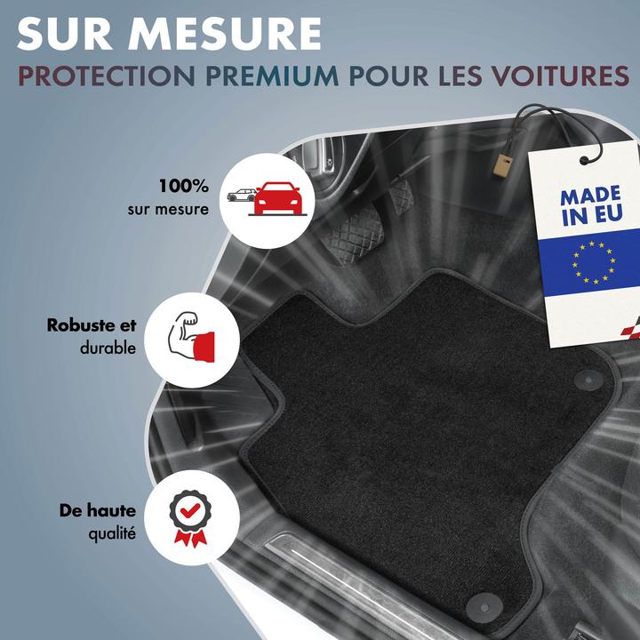 Immagine prodotto Walser Tappeti Premium per Skoda Roomster BJ 03/2008 - oggi (2 tappetini anteriori + 2 tappetini posteriori)