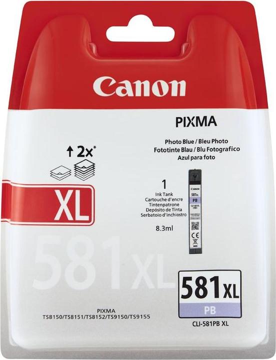 Actual product image Canon Cli-581xl (PB)