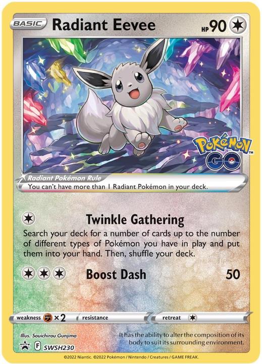 Actual product image Pokémon Premium Collection - Radiant Eevee (English, Box Set & Collection)