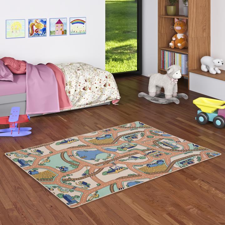Produktbild Snapstyle Kinder Spiel Strassenteppich (80 x 160 cm)