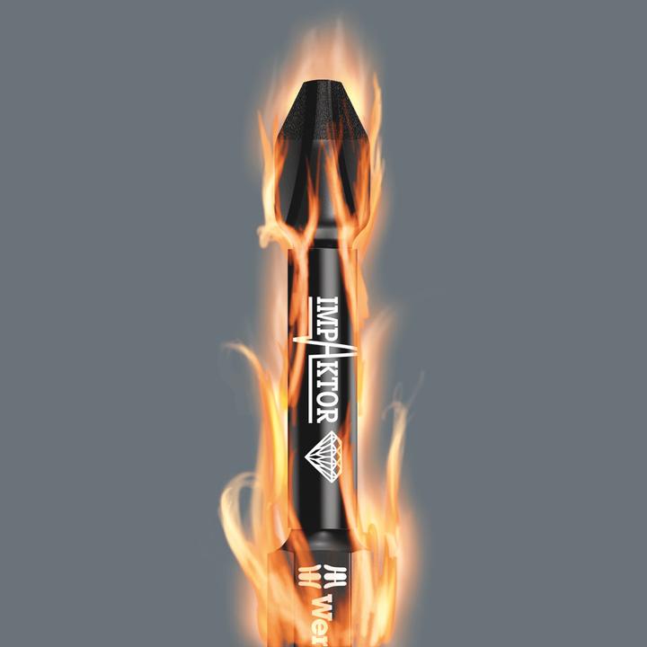 Actual product image Wera Bit-Check 10 Impaktor 1 SB (5/16")