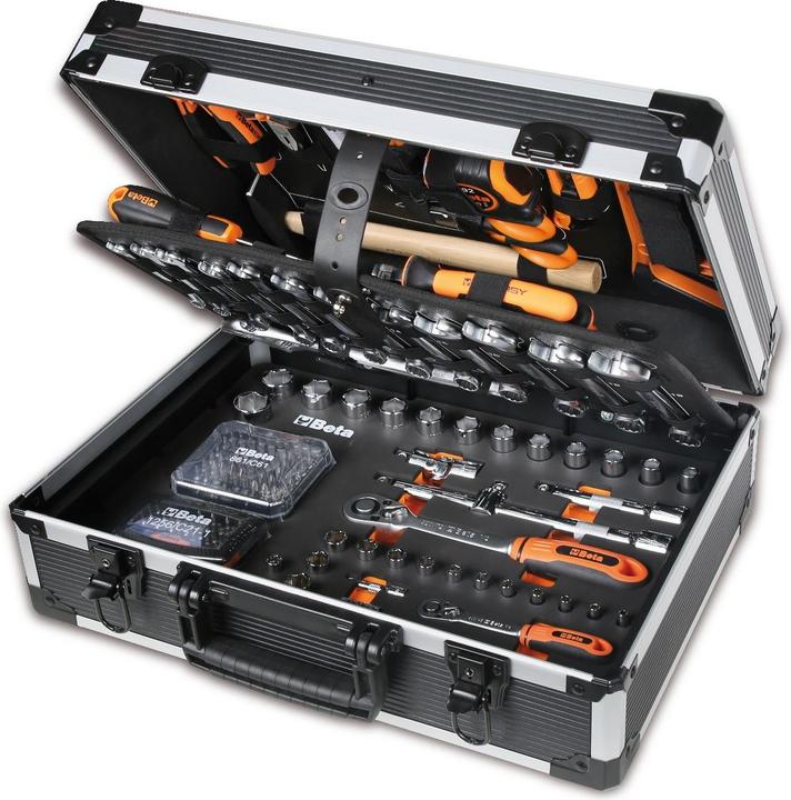 Produktbild BETA 020566010 2056E Werkzeugkoffer 163-Teilig (163 Teile)
