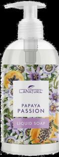 Actual product image La Nature Papaya Pass Liquid Soap (Liquid soap, 300 ml)