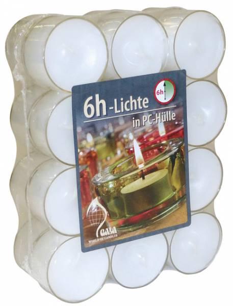 Produktbild Gala Teelichte Klarsichthülle Ø4cm 24er weiss (24 Stk.)