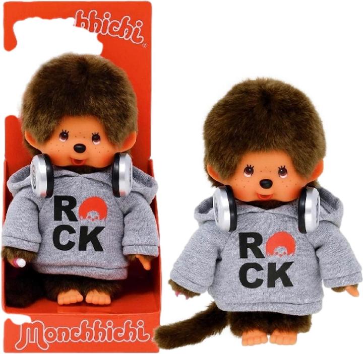 Bandai Peluche Monchichi Rock 20 cm (15.20 cm)