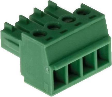 Actual product image Axis CONNECTOR A 4P3.81 STR 10PCS
