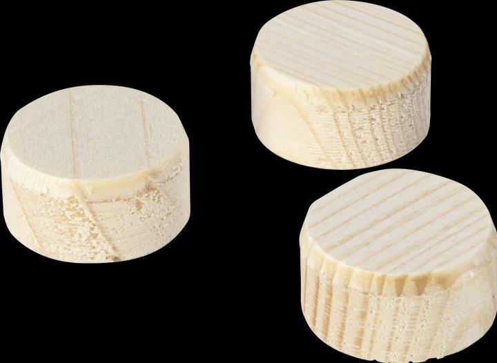 Actual product image wolfcraft 40 Wooden Plugs, Ø 20 mm (40 pcs.)
