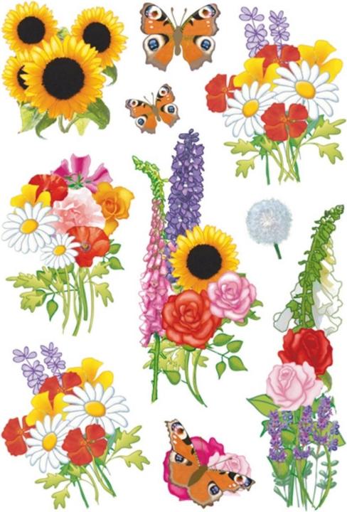 Image du produit Herma Sticker Fleurs
