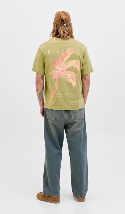 Actual product image Jack & Jones Gedruckt Rundhalsausschnitt T-shirt T-shirt (XL)