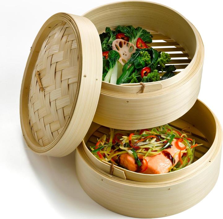 Produktbild Ken Hom Dampfgarer (20 cm, Pflanzliche Werkstoffe)