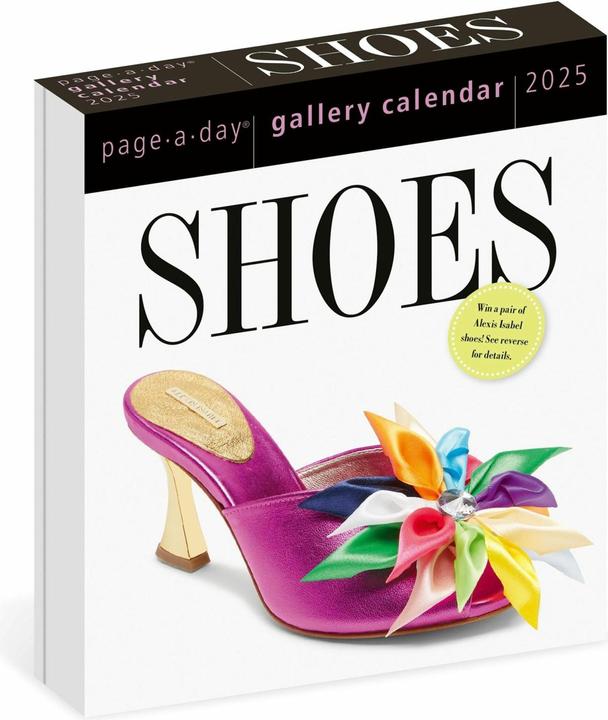 Produktbild Shoes Page-A-Day® Gallery Calendar 2025 (Englisch)