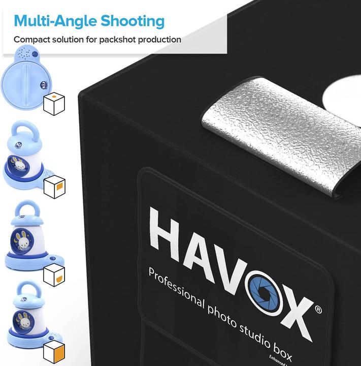 Immagine prodotto Havox Studio fotografico, HPB-40XD (LED x4 dimmerabile)