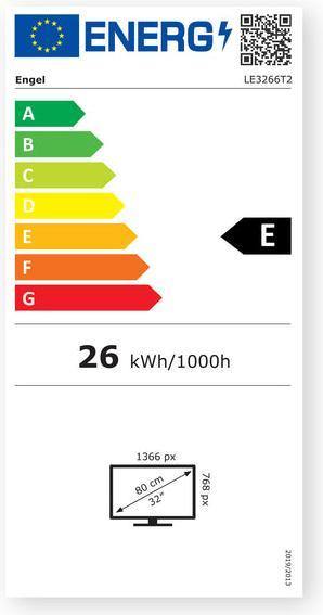 Energie-Label Engel LE3266T2 (32", LED, HD ready)