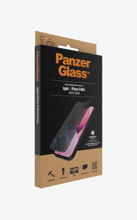 Produktbild PanzerGlass Privacy (1 Stück, Apple iPhone 13 mini)
